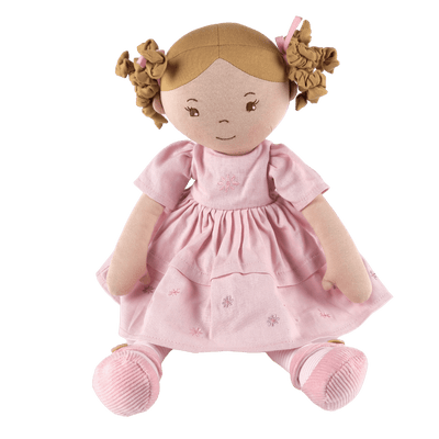 Linen soft doll toy UK - Bonikka Charlotte